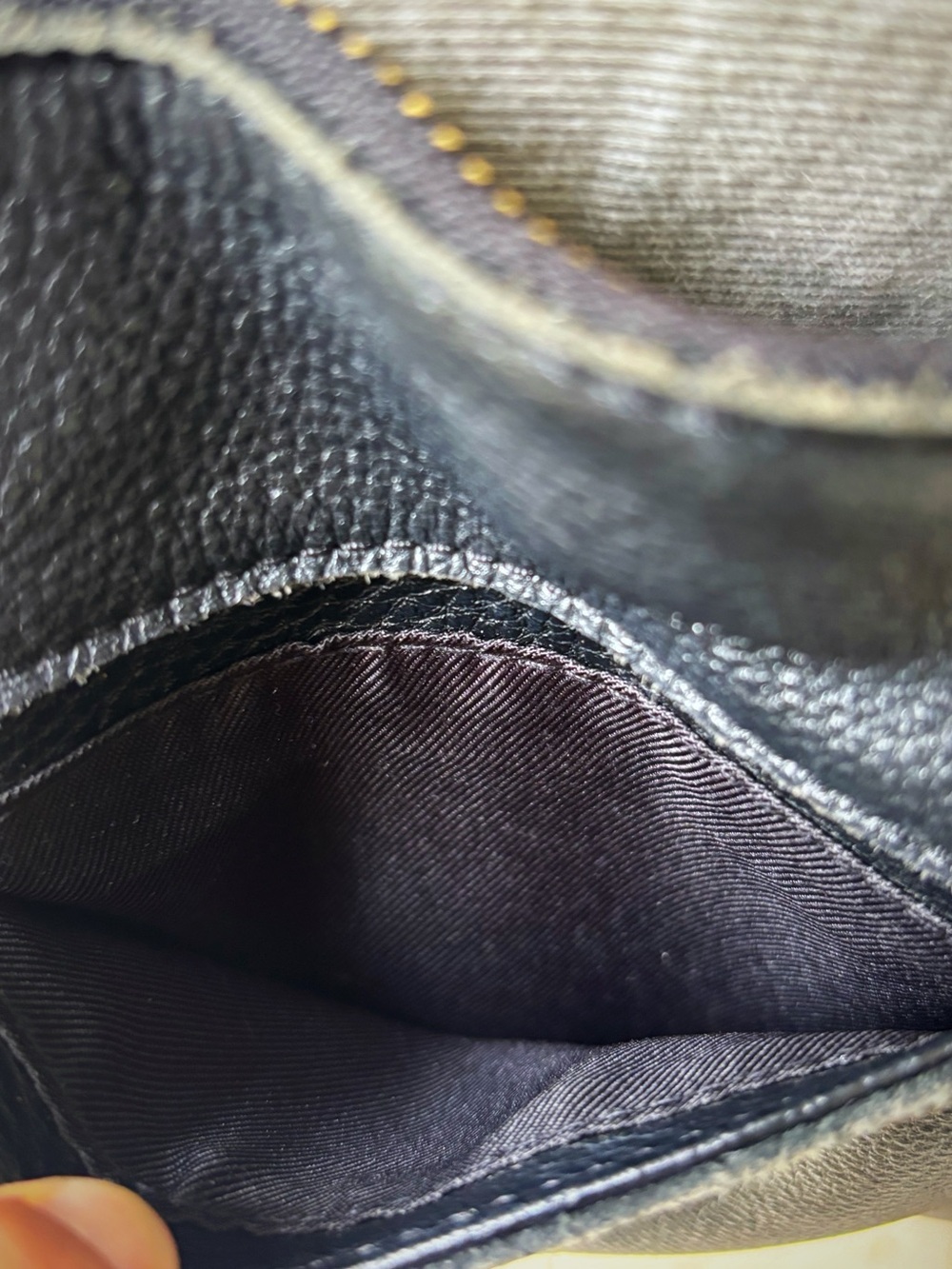 THE SAK  convertible LADERA pebbled leather BLACK crossbody POCKETS bag - Picture 5 of 14